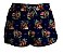 Short Feminino Country Moda Praia Campero Estampa Montaria Azul Marinho - Imagem 3