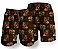 Short Masculino Country Bermuda Moda Praia Marrom Montaria Cavalos Campero - Imagem 1