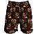 Short Masculino Country Bermuda Moda Praia Marrom Montaria Cavalos Campero - Imagem 2