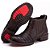 Bota Botina Texana Masculina Couro Tatu reto Café - Imagem 4