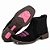 Bota Feminina Texana Bordado Rosa Bico Quadrado - Imagem 4