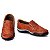 Sapatilha Masculina Couro Marrom Ref.: 351 - Imagem 5
