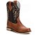 Bota Texana Masculina lisa Marrom Rodeio Cowboy Ref.: 820 - Imagem 1