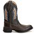Bota Texana Country Masculina Em Couro Marrom Bordada Ref850 - Imagem 3