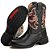 Bota Texana Country Masculina Couro Bordada Preta Ref853 - Imagem 5