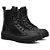 Bota Coturno Feminino Tratorado Plataforma Confort Ref 784 Preto - Imagem 3