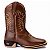 Bota Texana Rodeio Country Couro Bico Quadrado Masculina Ref 857 - Imagem 2