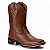 Bota Texana Rodeio Country Couro Bico Quadrado Ref 856 - Imagem 1