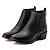 Bota Cano Curto Campero Básic Preta 0791 - Imagem 4