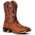 Bota Texana Rodeio Country Couro Bico Quadrado Masculina 0859 - Imagem 1