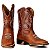 Bota Texana Rodeio Country Couro Bico Quadrado Masculina 0859 - Imagem 4