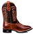 Bota Texana Country Masculina Couro Bico Quadrado Ref0800 - Imagem 1