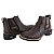Bota Masculina em Couro Campero Cano Curto Café Ref186 - Imagem 6