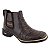 Bota Masculina em Couro Campero Cano Curto Café Ref186 - Imagem 3