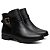 Bota Cano Curto Campero Casual Preta 0796 - Imagem 6