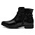 Bota Cano Curto Campero Casual Preta 0795 - Imagem 3