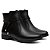 Bota Cano Curto Campero Casual Preta 0795 - Imagem 5