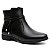 Bota Cano Curto Campero Casual Preta 0795 - Imagem 2