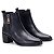 Bota Cano Curto Campero Casual Preta 0797 - Imagem 3