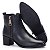 Bota Cano Curto Campero Casual Preta 0797 - Imagem 4