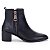 Bota Cano Curto Campero Casual Preta 0797 - Imagem 1