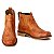 Botina Couro Conforto Solado Latex Whisky Ref 0108 - Imagem 6