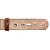 Cinto Country Liso Fivela Nossa Senhora Aparecida com Strass Ref-2878 Marrom - Imagem 3