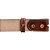 Cinto Country Liso Fivela Nossa Senhora Aparecida com Strass Ref-2878 Marrom - Imagem 4