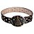 Cinto Country Muladeiro Fivela Nossa Senhora Aparecida com Strass Ref-2878 Café - Imagem 1