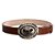 Cinto Country Liso Fivela Vaquejada Ref-3045 Marrom - Imagem 3