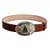 Cinto Country Liso Fivela Nossa Senhora Aparecida Ref-3045 Marrom - Imagem 2