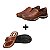 Mocassim Sapatilha ref 350 + Chinelo de dedo em couro ref 1005 - Imagem 1