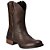 Bota Texana Cano Alto lisa unissex ref 814 floter café - Imagem 1