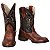 Kit Bota Texana Masculina Lisa + Cinto Masculino + Boné Nelore Campero Ref 813 - Imagem 2