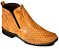 Bota Masculina De Couro Latego Solado Conchinha Cor Whisky 225 - Imagem 1