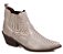 Bota Masculina Texana Country Rodeio Em Couro cobra Anaconda Cor Gelo Ref 042 - Imagem 1