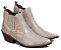 Bota Masculina Texana Country Rodeio Em Couro cobra Anaconda Cor Gelo Ref 042 - Imagem 2