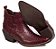 Bota Masculina Country Rodeio Em Couro cobra Anaconda Cor vinho Ref 042 - Imagem 4
