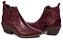 Bota Masculina Country Rodeio Em Couro cobra Anaconda Cor vinho Ref 042 - Imagem 3
