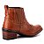 Bota Masculina Country Botina Em Couro Sanfonada Latego Cor Pinhão Ref 041 - Imagem 4