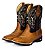 Bota Texana Country Rodeio Em Couro Fóssil Cor Mostarda ref 223 - Imagem 2