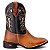 Bota Texana Country Rodeio Em Couro Fóssil Cor Mostarda ref 223 - Imagem 2