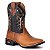 Bota Texana Country Rodeio Em Couro Fóssil Cor Mostarda ref 223 - Imagem 3