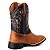 Bota Texana Country Rodeio Em Couro Fóssil Cor Mostarda ref 223 - Imagem 6