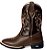 Bota Texana Em Couro Floter Cor Café 703 - Imagem 4