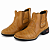 Bota Masculina em Couro Campero Cano Curto Whisky Ref 186 - Imagem 4