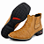 Bota Masculina em Couro Campero Cano Curto Whisky Ref 186 - Imagem 6