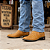 Bota Masculina em Couro Campero Cano Curto Whisky Ref 186 - Imagem 2