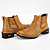 Bota Masculina em Couro Campero Cano Curto Whisky Ref 186 - Imagem 5