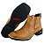 Bota Masculina em Couro Campero Cano Curto Whisky Ref 186 - Imagem 4